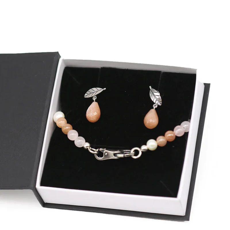 Traumhafte Liebe Geschenkset - Feldspat Mondstein