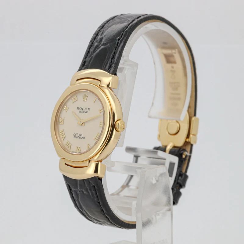 Rolex Cellini 26mm 6621 18K Gelbgold Orig. Papiere