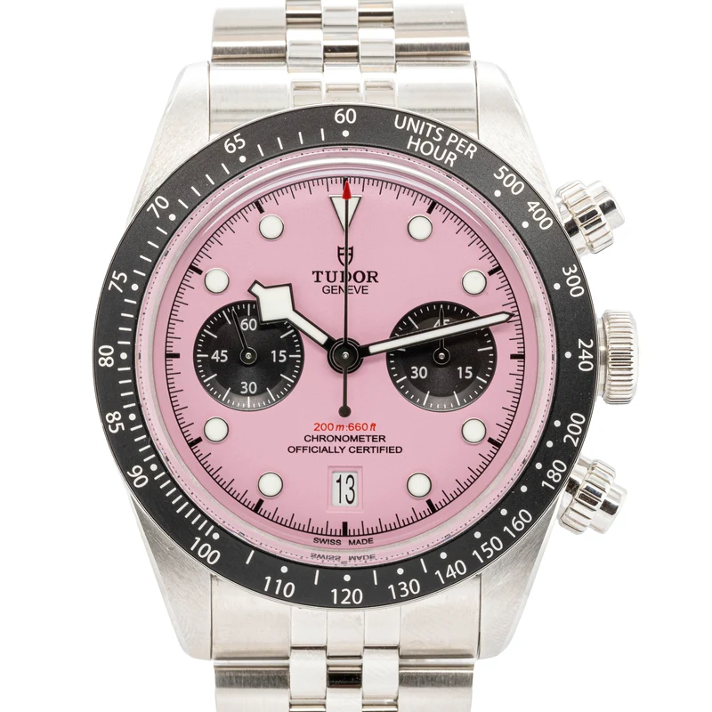 Tudor Black Bay Chrono 41 79360N Inter Miami Pink Dial 12/25