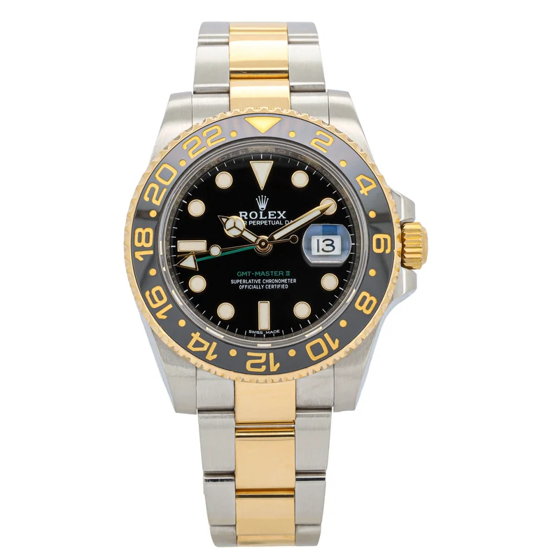 Rolex GMT-Master II 40 116713LN LC 100 Edelstahl/Gold Full Set