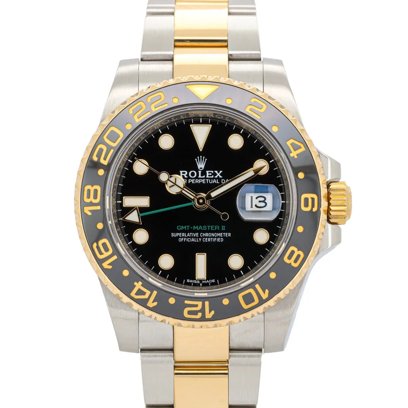 Rolex GMT-Master II 40 116713LN LC 100 Edelstahl/Gold Full Set