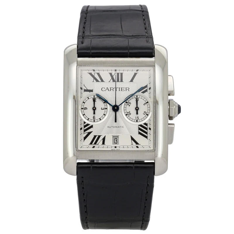 Cartier Tank MC Chronograph W5330007 Edelstahl B&P