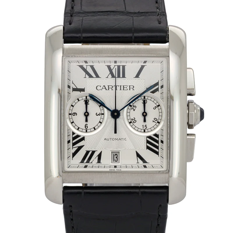 Cartier Tank MC Chronograph W5330007 Edelstahl B&P