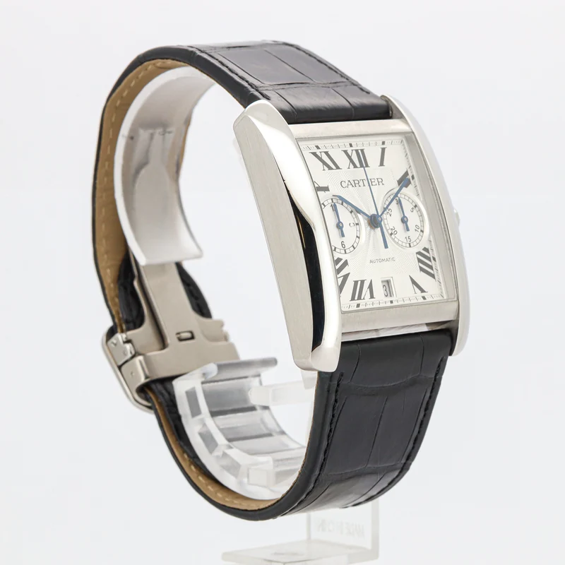 Cartier Tank MC Chronograph W5330007 Edelstahl B&P