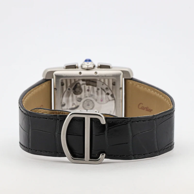 Cartier Tank MC Chronograph W5330007 Edelstahl B&P