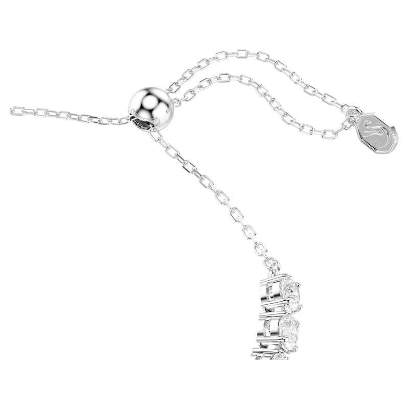 Ariana Grande x Swarovski Multicoloured Mixed-Cut Bracelet in Rhodium Silver