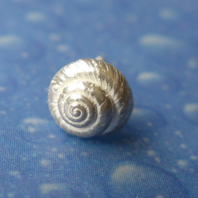 Scuba Schmuck Knopfschnecke Ohrstecker f