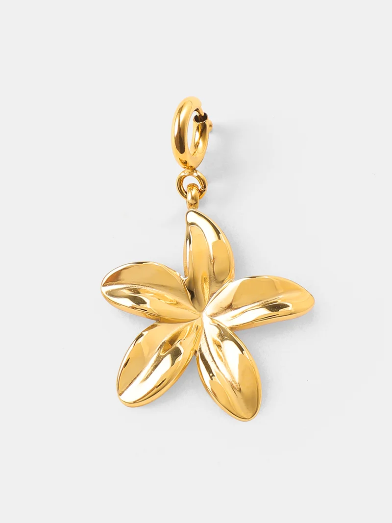 Plumeria Ketten-Charm