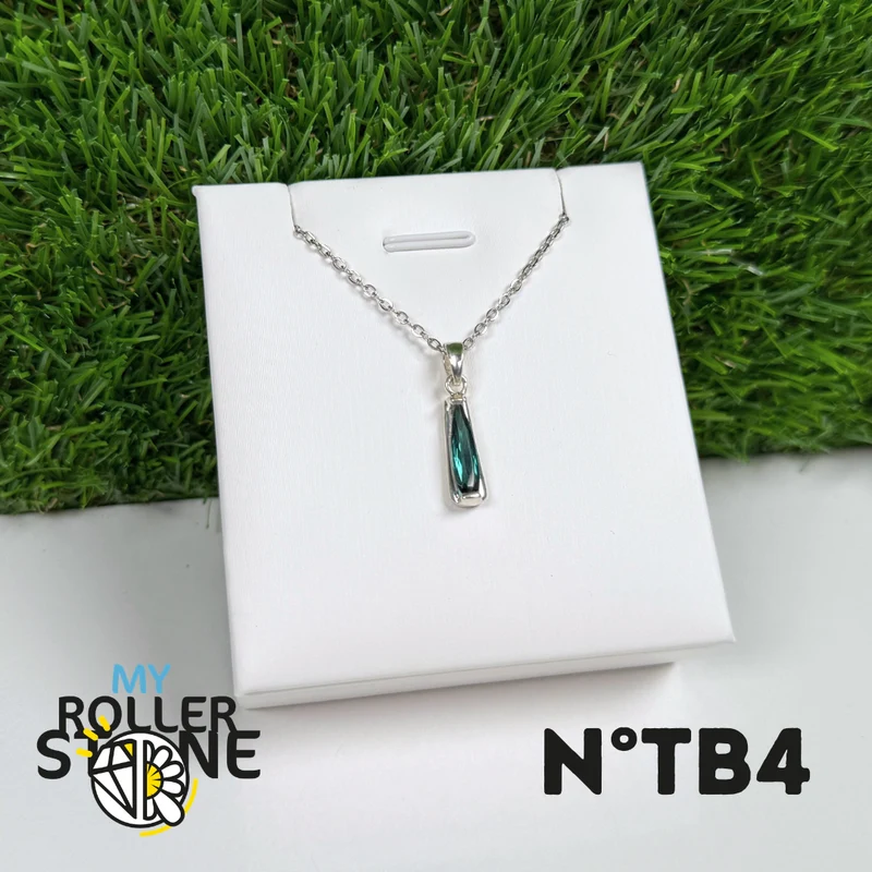 Blauer Turmalin (Indicolith) - 925er Silber - Nr. 4