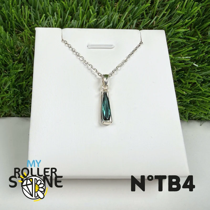 Blauer Turmalin (Indicolith) - 925er Silber - Nr. 4