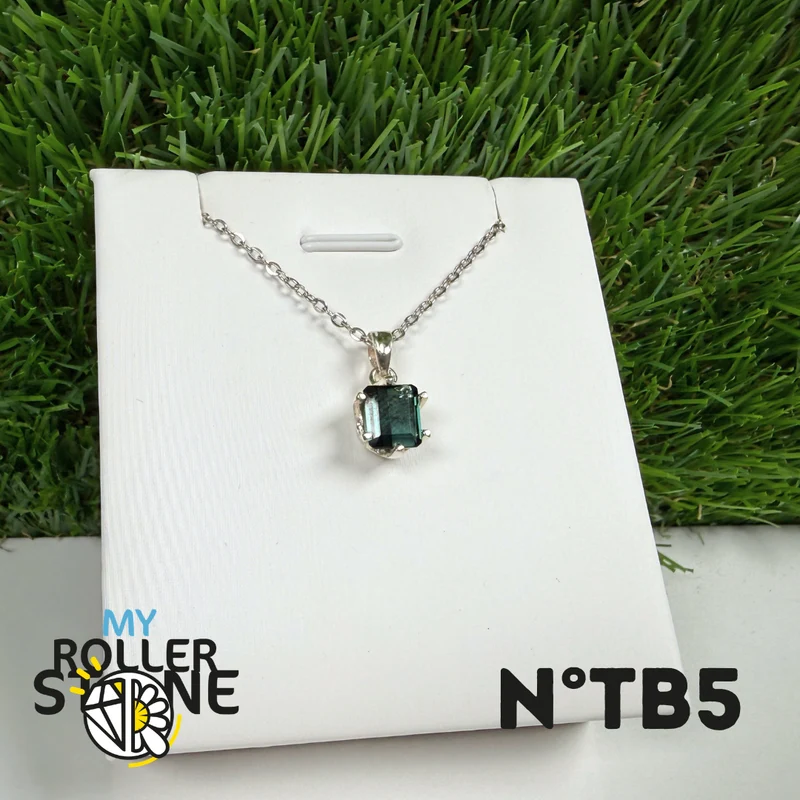 Blauer Turmalin (Indicolith) - 925er Silber - Nr. 5
