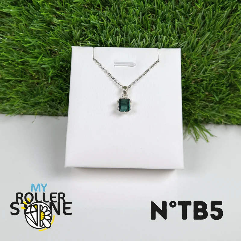 Blauer Turmalin (Indicolith) - 925er Silber - Nr. 5