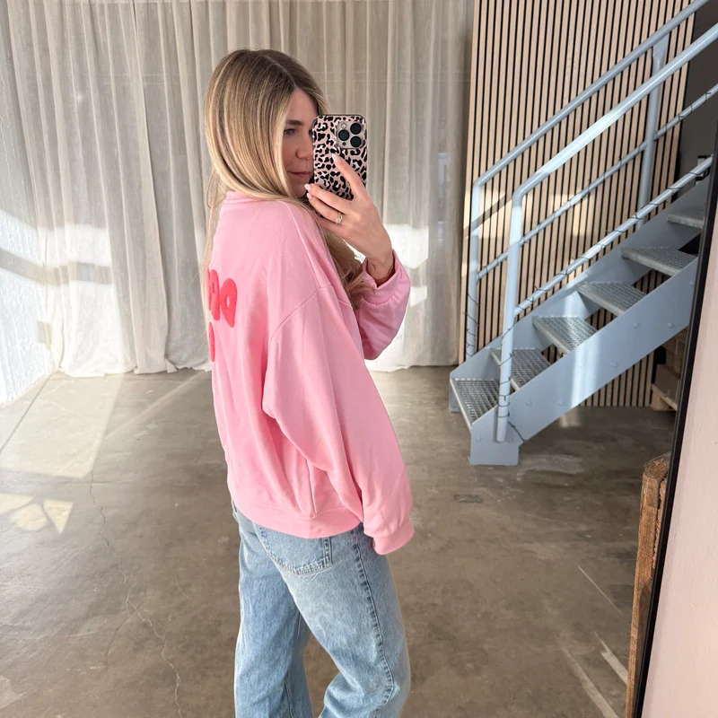 Dream Big Sweatshirt - Pink