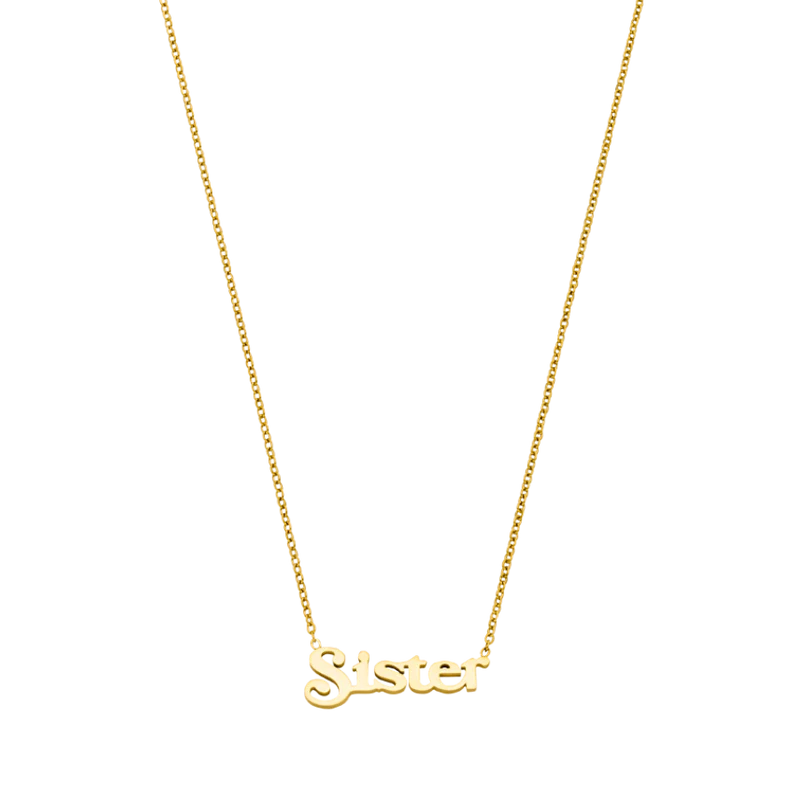 Sister Affection Kette 14K Vergoldet