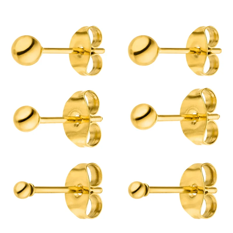 Simple Dot Ohrstecker Set | Titan