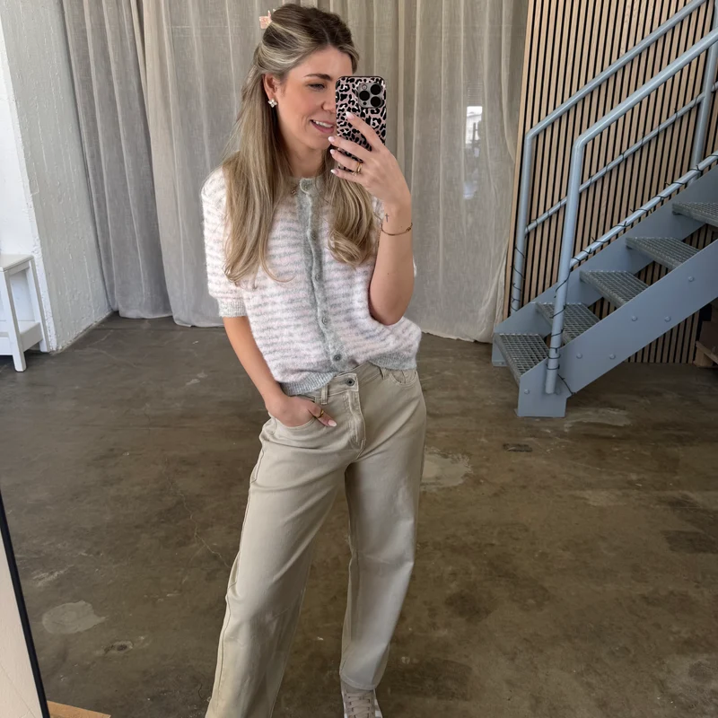 Basic Jeans - Creme