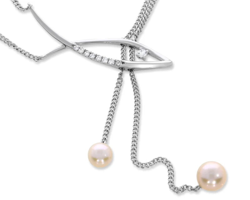 SILBERKETTE MIT FISCH ANHÄNGER, 925 STERLING SILBER