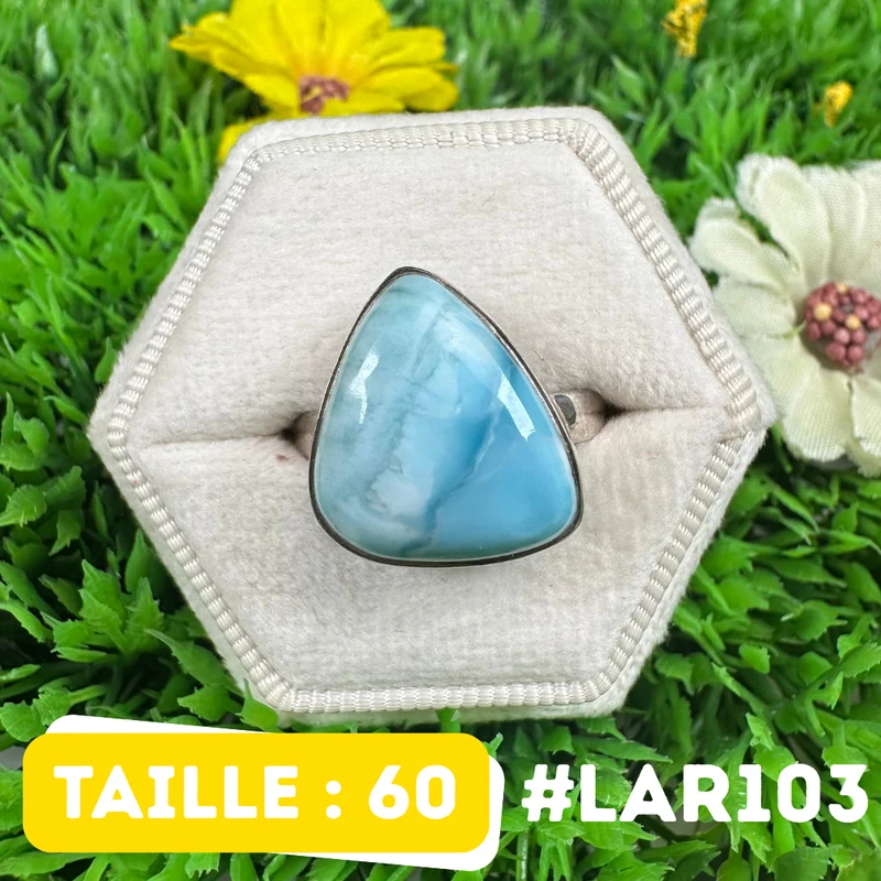 Larimar Ring #LAR103