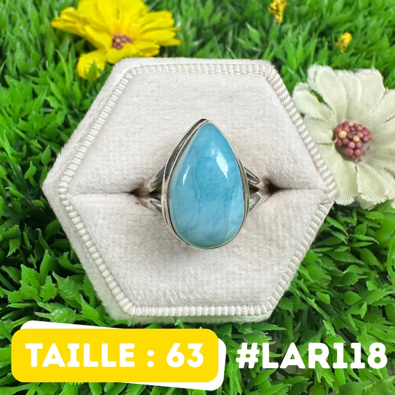 Larimar Ring #LAR118