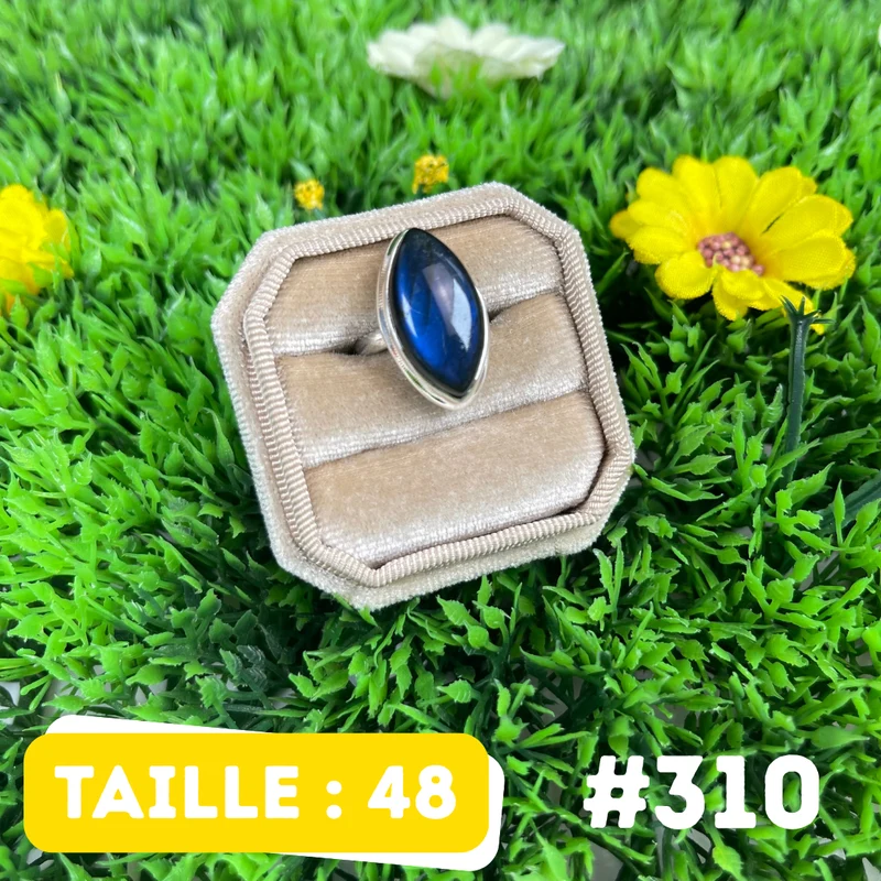 Bluefire Labradorit Ring #310