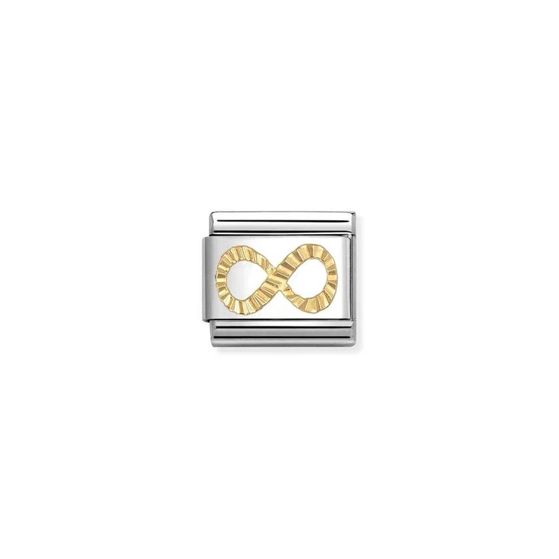 Classic Gold Diamond Infinity Love & Hearts Charms