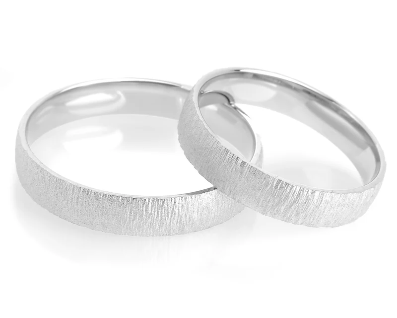 SCHLICHTE RINGE 925 SILBERRINGE FREUNDSCHAFTSRINGE RINGPAAR VERLOBUNG
