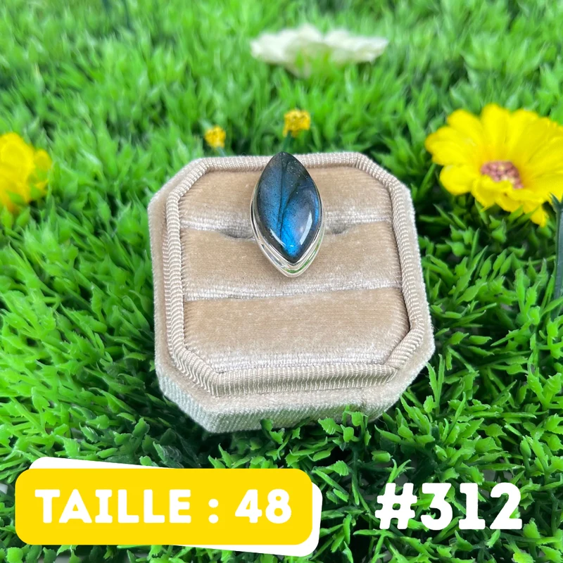 Bluefire Labradorit Ring #312