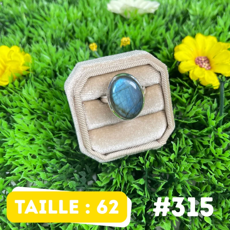 Bluefire Labradorit Ring #315