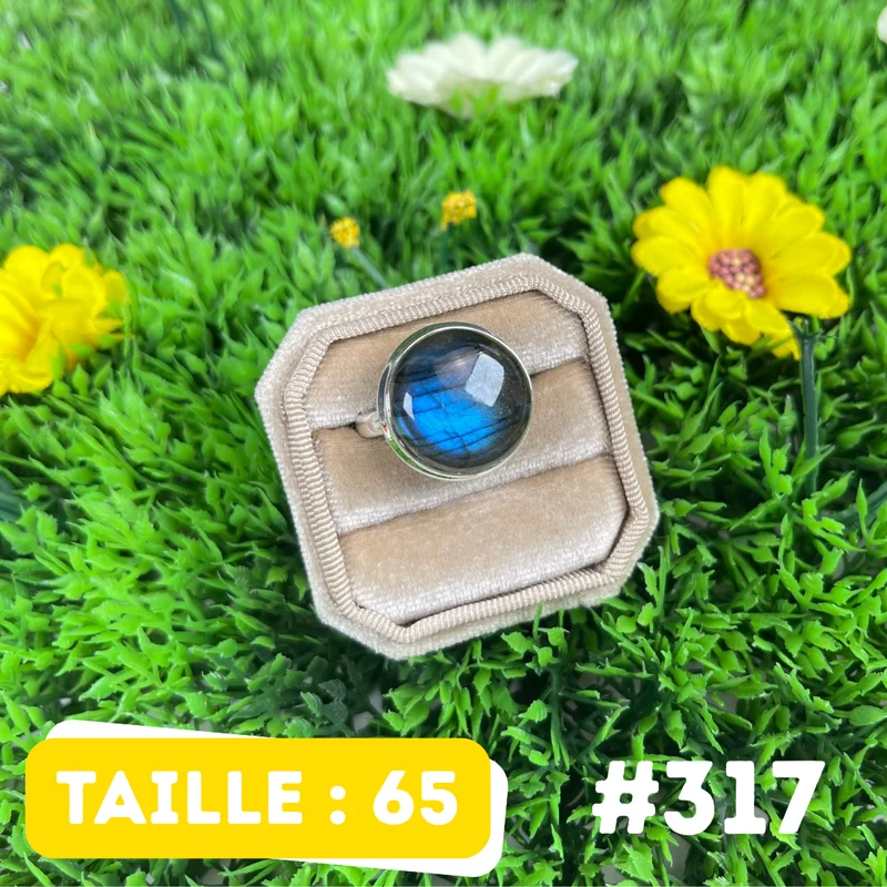 Bluefire Labradorit Ring #317