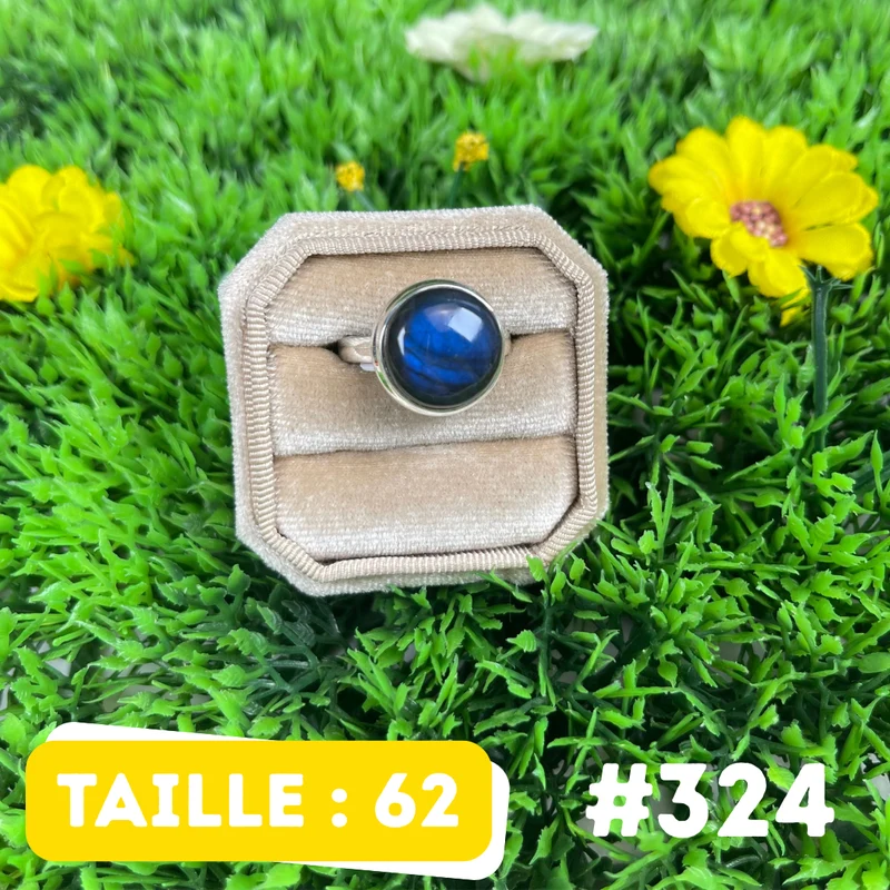 Bluefire Labradorit Ring #324