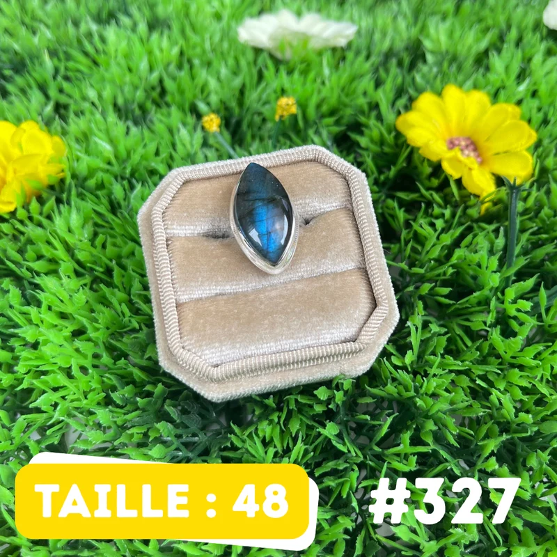 Bluefire Labradorit Ring #327