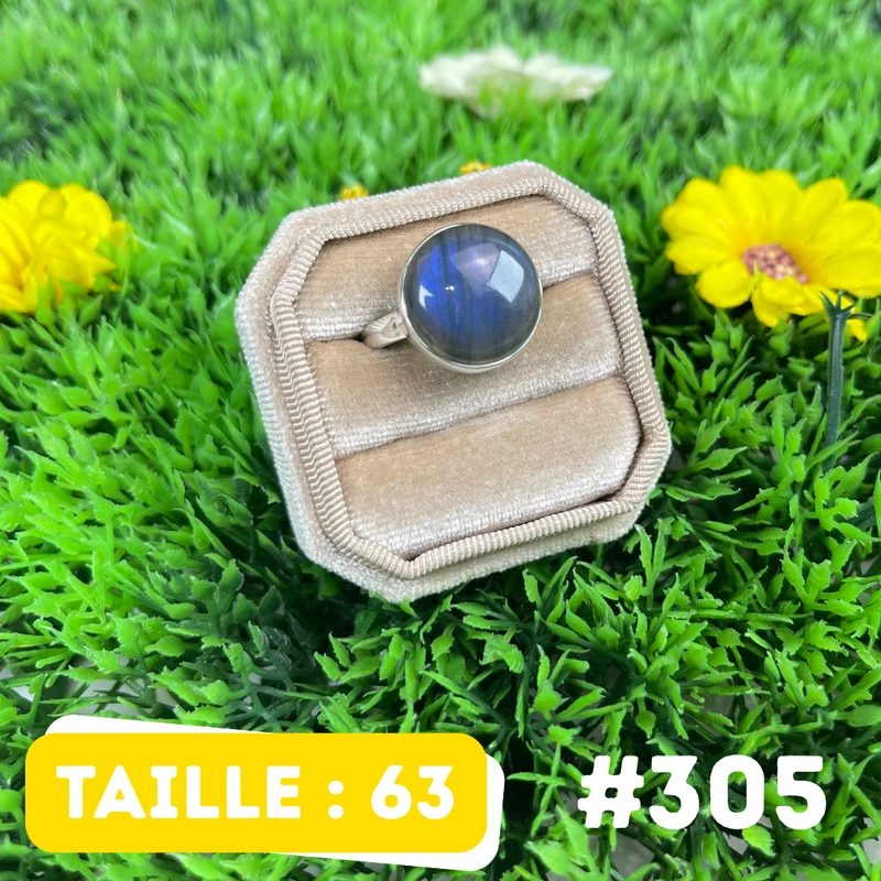 Bluefire Labradorit Ring #305
