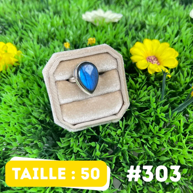 Bluefire Labradorit Ring #303