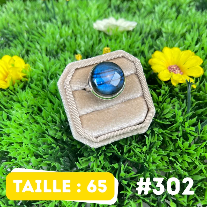 Bluefire Labradorit Ring #302