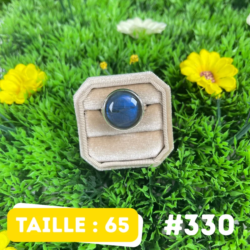 Bluefire Labradorit Ring #330
