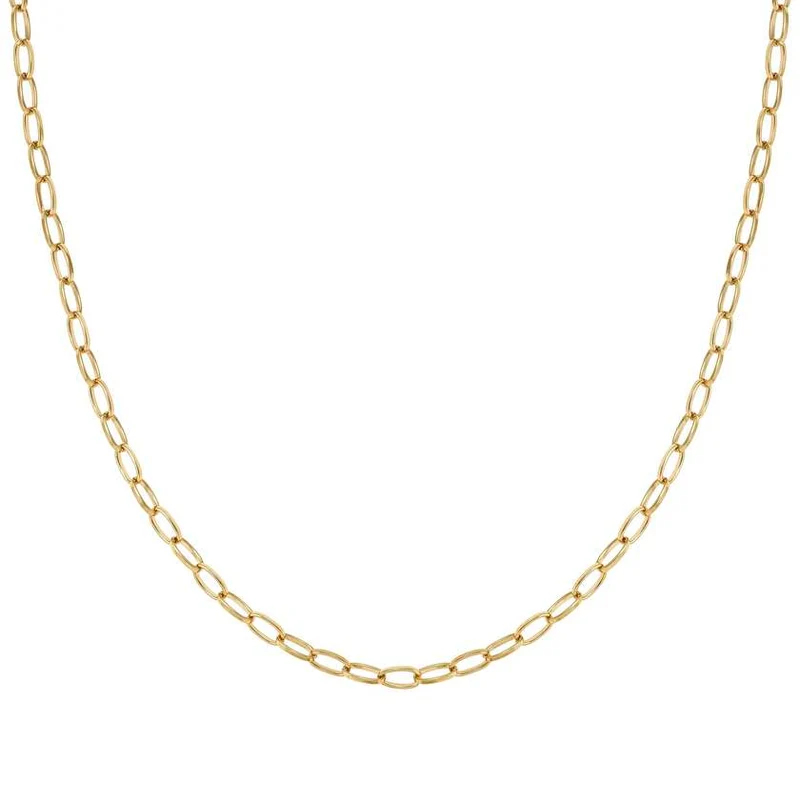 Ecclettica Long Link Necklace in Gold