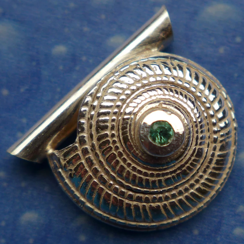 Anhänger für Taucher Sonnenuhr Silber T