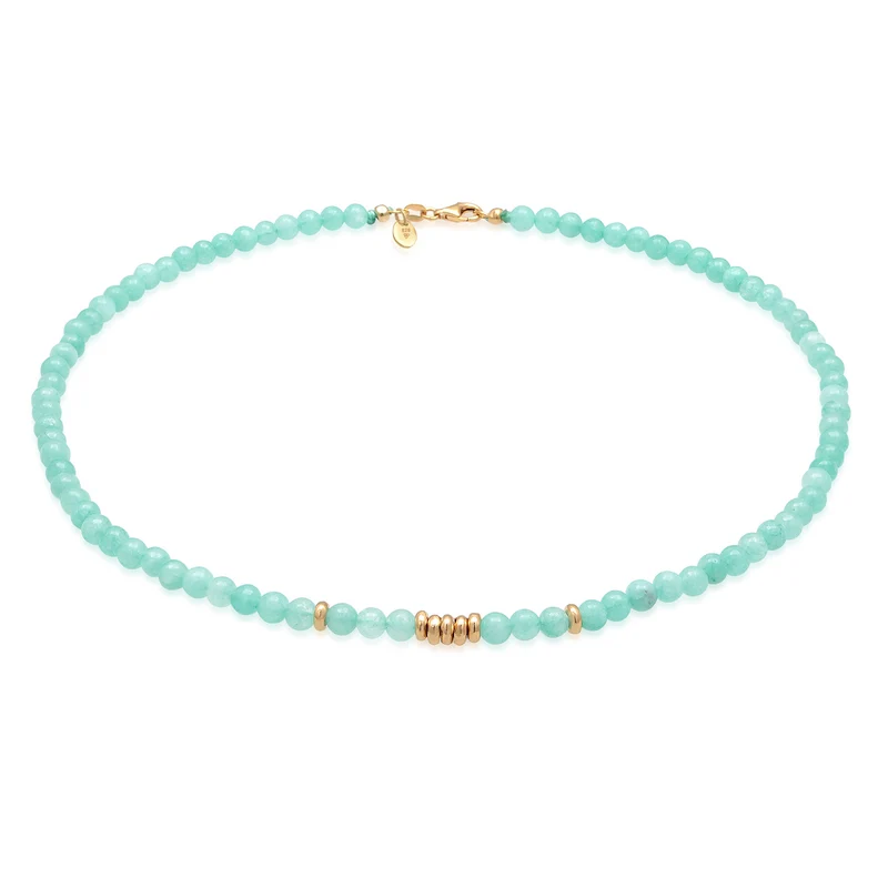 Halskette Beads | Amazonit