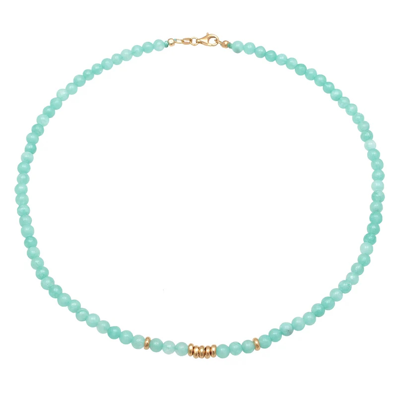 Halskette Beads | Amazonit