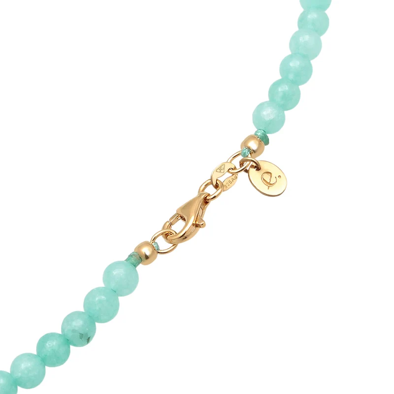 Halskette Beads | Amazonit