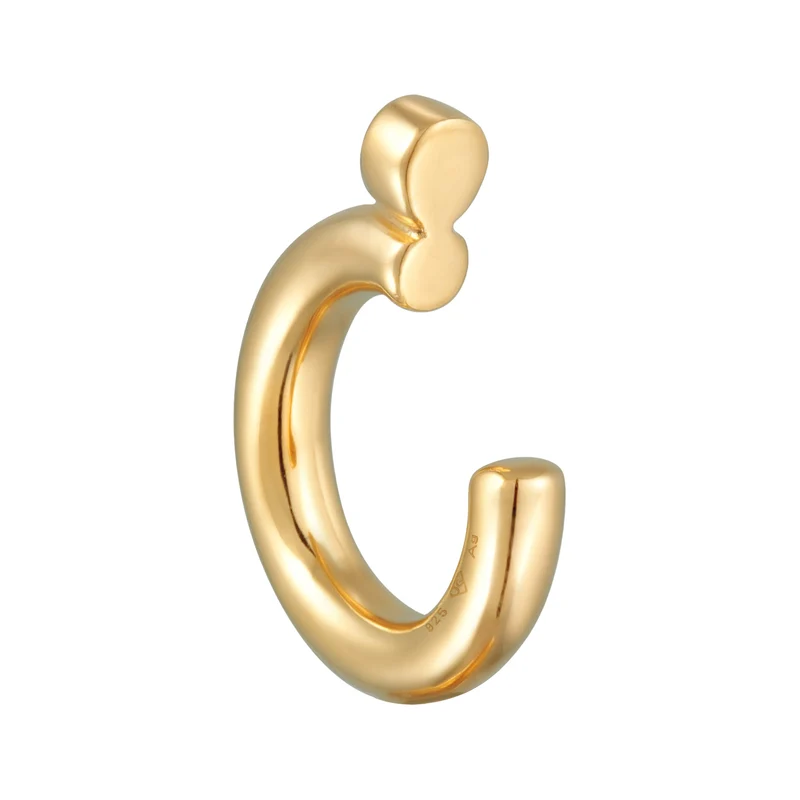 Earcuff Basic | Mit Kristallen von Swarovski® (Weiß)