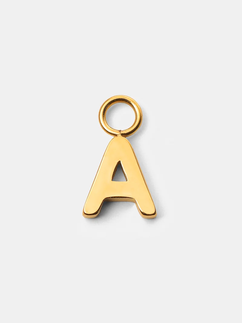 Pure Letter Ohrring-Charms