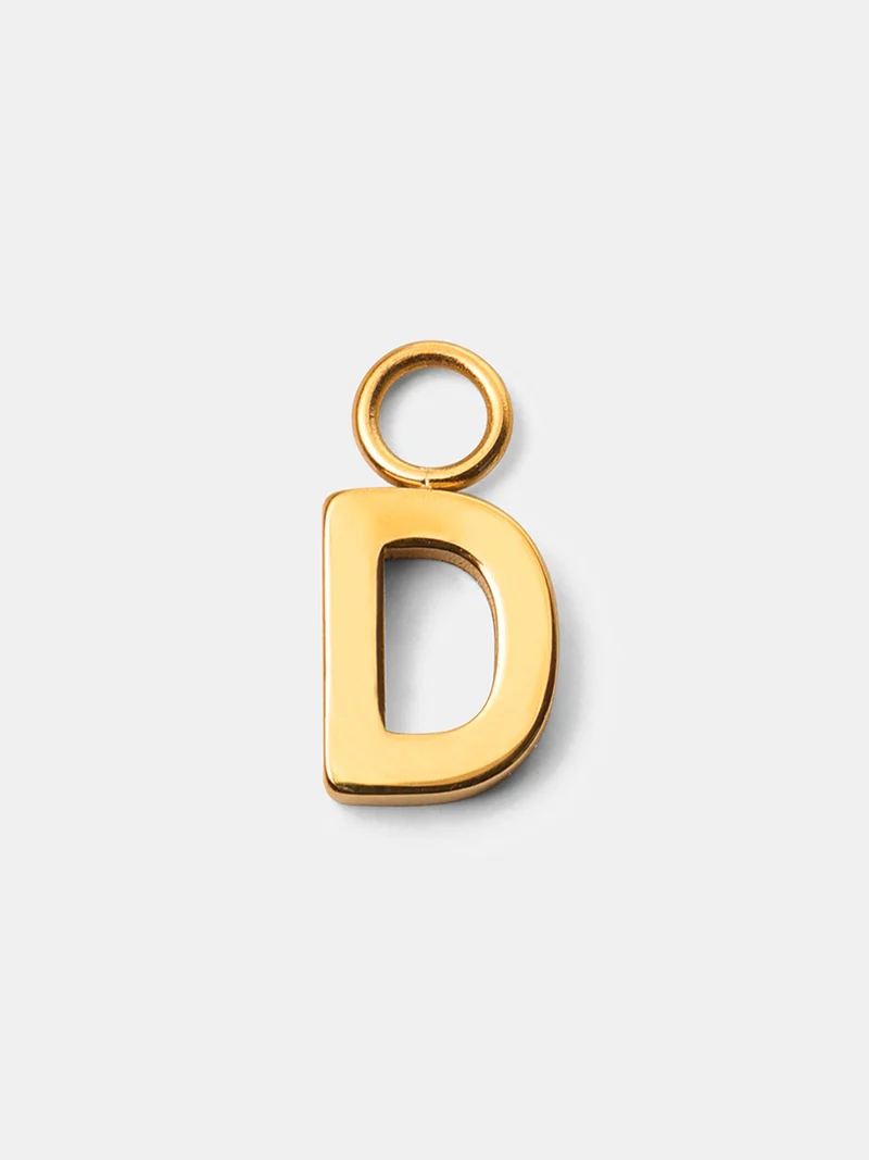 Pure Letter Ohrring-Charms