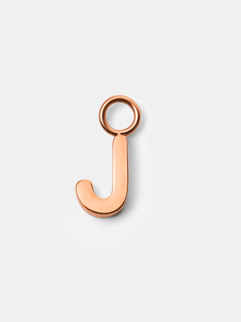 Pure Letter Ohrring-Charms