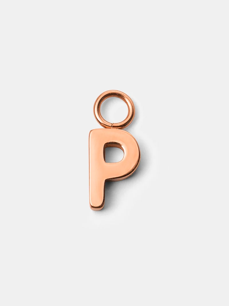 Pure Letter Ohrring-Charms