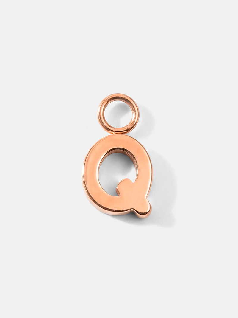 Pure Letter Ohrring-Charms