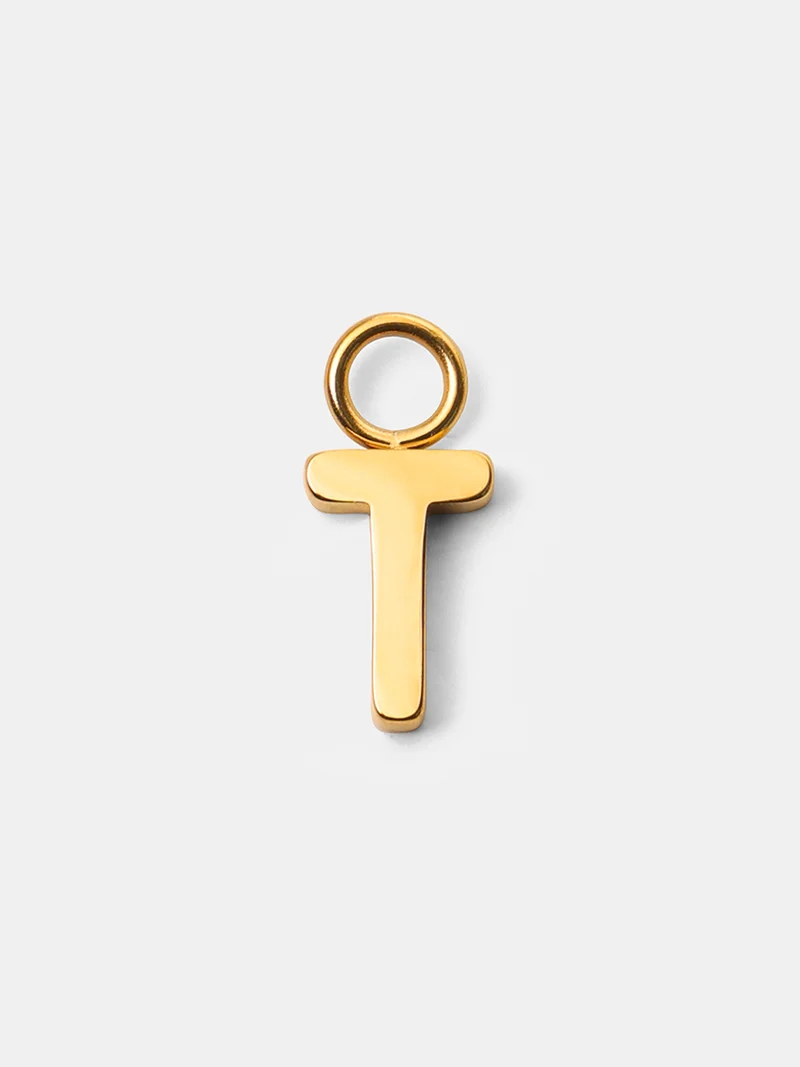 Pure Letter Ohrring-Charms