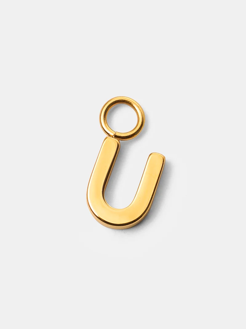 Pure Letter Ohrring-Charms