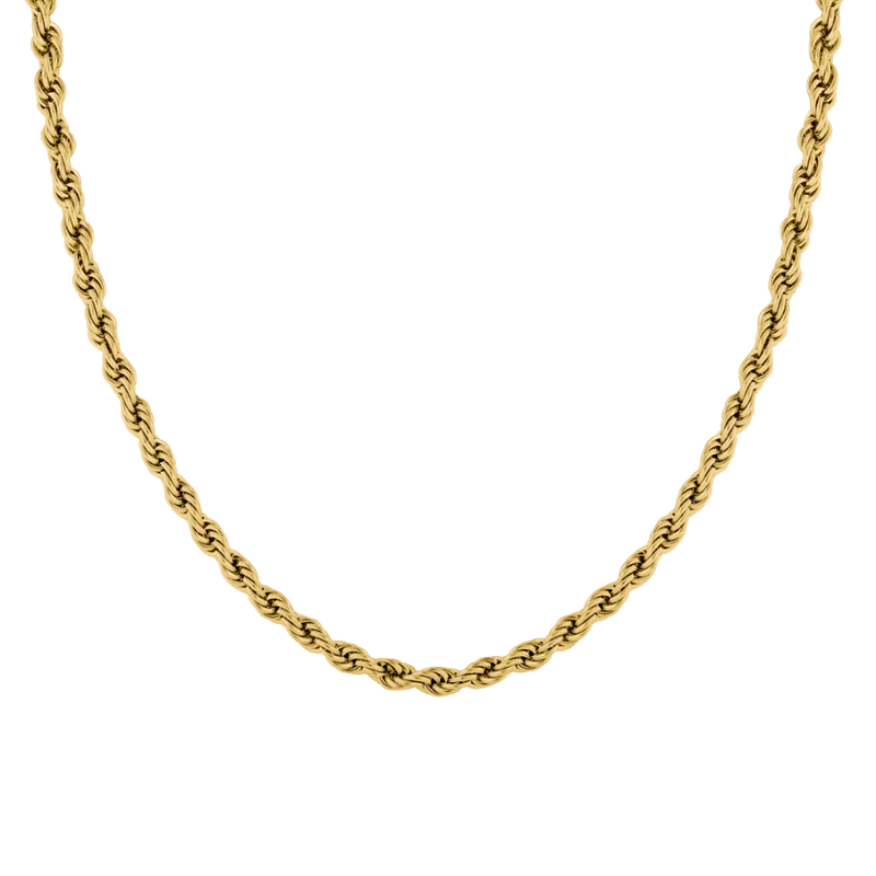 Bold Twisted Kette 14K Vergoldet