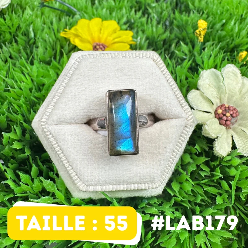 Bluefire Labradorit-Ring #LAB179